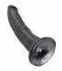 KING COCK 7 PENE NEGRO 178 CM