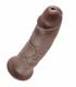 KING COCK 10 PENE MARRON 254 CM