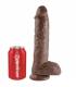 KING COCK 10 PENE REALISTICO MARRON 265 CM