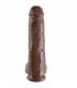 KING COCK 11 PENE REALISTICO MARRON 28 CM