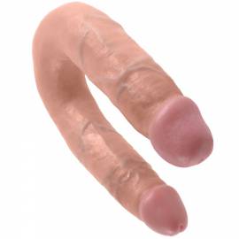 KING COCK DILDO DOBLE PENETRACIoN 139 CM NATURAL