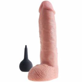 KING COCK PENE REALISTICO EYACULADOR NATURAL 2794CM