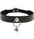 COQUETTE COLLAR CUERO VEGANO ACCESORIO WOMAN CASCABEL