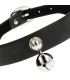 COQUETTE COLLAR CUERO VEGANO ACCESORIO WOMAN CASCABEL