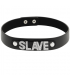 COQUETTE CHOKER CUERO VEGANO SLAVE