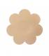 BYE BRA BREAST LIFT PADS 3 PAIRS OF SATIN NIPPLE COVERS BEIGE TALLA A C