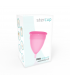 STERCUP COPA MENSTRUAL FDA SILICONE TALLA L ROSA