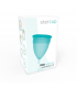 STERCUP COPA MENSTRUAL FDA SILICONE TALLA L AQUAMARINE