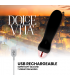 DOLCE VITA VIBRADOR RECARGABLE FIVE NEGRO 7 VELOCIDADES