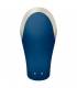 SATISFYER DOUBLE LOVE VIBRADOR PAREJAS LUXURY AZUL