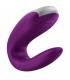 SATISFYER DOUBLE FUN PARTNER VIBRATOR LILA