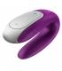 SATISFYER DOUBLE FUN PARTNER VIBRATOR LILA