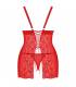 OBSESSIVE BLOSSMINA CHEMISE Y TANGA 4XL 5XL