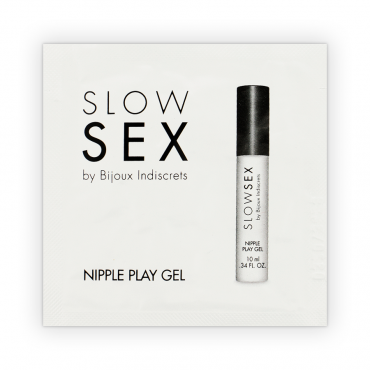 SLOW SEX GEL ESTIMULANTE PEZONES NIPPLE PLAY GEL MONODOSIS