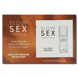 SLOW SEX FULL BODY MASSAGE GEL DE MASAJE 2 ML