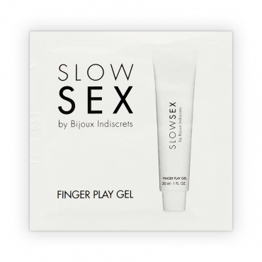 SLOW SEX GEL DE MASAJE CON DEDOS FINGER PLAY MONODOSIS