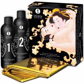 SHUNGA GEL DE MASAJE EROTICO CUERPO A CUERPO ORIENTAL MELON MANGO