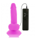 DIVERSIA DILDO FLEXIBLE CON VIBRACION 17 CM LILA