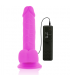 DIVERSIA DILDO FLEXIBLE CON VIBRACION 205 CM LILA