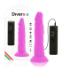 DIVERSIA DILDO FLEXIBLE CON VIBRACION 23 CM LILA