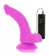 DIVERSIA DILDO FLEXIBLE CON VIBRACION 215 CM LILA