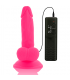 DIVERSIA DILDO FLEXIBLE CON VIBRACION 17 CM ROSA