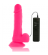 DIVERSIA DILDO FLEXIBLE CON VIBRACION 205 CM ROSA