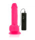 DIVERSIA DILDO FLEXIBLE CON VIBRACION 205 CM ROSA