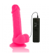 DIVERSIA DILDO FLEXIBLE CON VIBRACION 205 CM ROSA