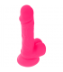 DIVERSIA DILDO FLEXIBLE CON VIBRACION 205 CM ROSA