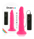 DIVERSIA DILDO FLEXIBLE CON VIBRACION 23 CM PINK