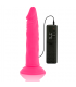 DIVERSIA DILDO FLEXIBLE CON VIBRACION 23 CM PINK