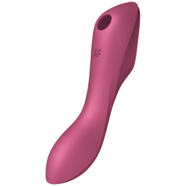 SATISFYER CURVY TRINITY 3 ESTIMULADOR CLITORIS ROJO