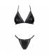 OBSESSIVE PUNTA NEGRA BIKINI NEGRO L