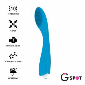 G SPOT GYLBERT VIBRADOR PUNTO G AZUL TURQUESA