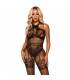 LEG AVENUE BODYSTOCKING CUELLO HALTER TALLA UNICA NEGRO