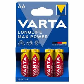 VARTA MAX POWER PILA ALCALINA AA LR6 BLISTER4