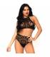 LEG AVENUE SET 2 PIEZAS TOP Y PANTIES M L