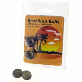 TALOKA BRAZILIAN BALLS GEL EXCITANTE EFECTO CONFORT 2 BOLAS