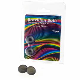 TALOKA BRAZILIAN BALLS GEL EXCITANTE EFECTO CLIMAX 2 BOLAS