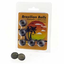 TALOKA BRAZILIAN BALLS GEL EXCITANTE EFECTO CONFORT 5 BOLAS