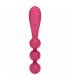 SATISFYER TRI BALL 1 MULTI VIBRADOR ROJO