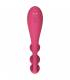 SATISFYER TRI BALL 1 MULTI VIBRADOR ROJO