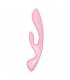 SATISFYER TRIPLE OH VIBRADOR HiBRIDO ROSA