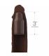 PIPEDREAMS EXTENSION W STRAP 1778 CM BROWN