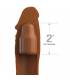 PIPEDREAMS SLEEVE 2032 CM 500 CM INCH PLUG CARAMEL