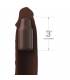 PIPEDREAMS SLEEVE 2286 CM 762 CM PLUG BROWN