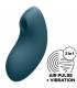 SATISFYER VULVA LOVER 2 ESTIMULADOR Y VIBRADOR AZUL