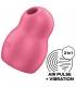 SATISFYER PRO TO GO 1 ESTIMULADOR Y VIBRADOR DOBLE ROJO