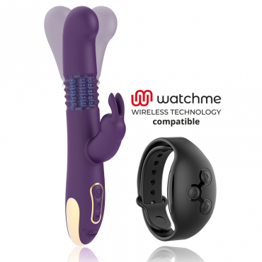 TREASURE BASTIAN RABBIT UP DOWN ROTATOR VIBRATOR COMPATIBLE CON WATCHME WIRELESS TECHNOLOGY